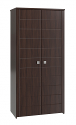 Шкаф для одежды Изабель ИЗ-61К орех темный