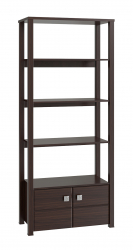 Стеллаж открытый Изабель ИЗ-62К орех темный