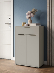 Комод Оптима ОП-06 глиняный серый/риолит