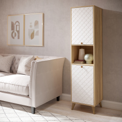 Пенал Велламо ВО-03 блэквуд ячменный/бланж