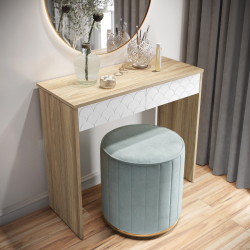 Стол Велламо ВО-09 блэквуд ячменный/бланж