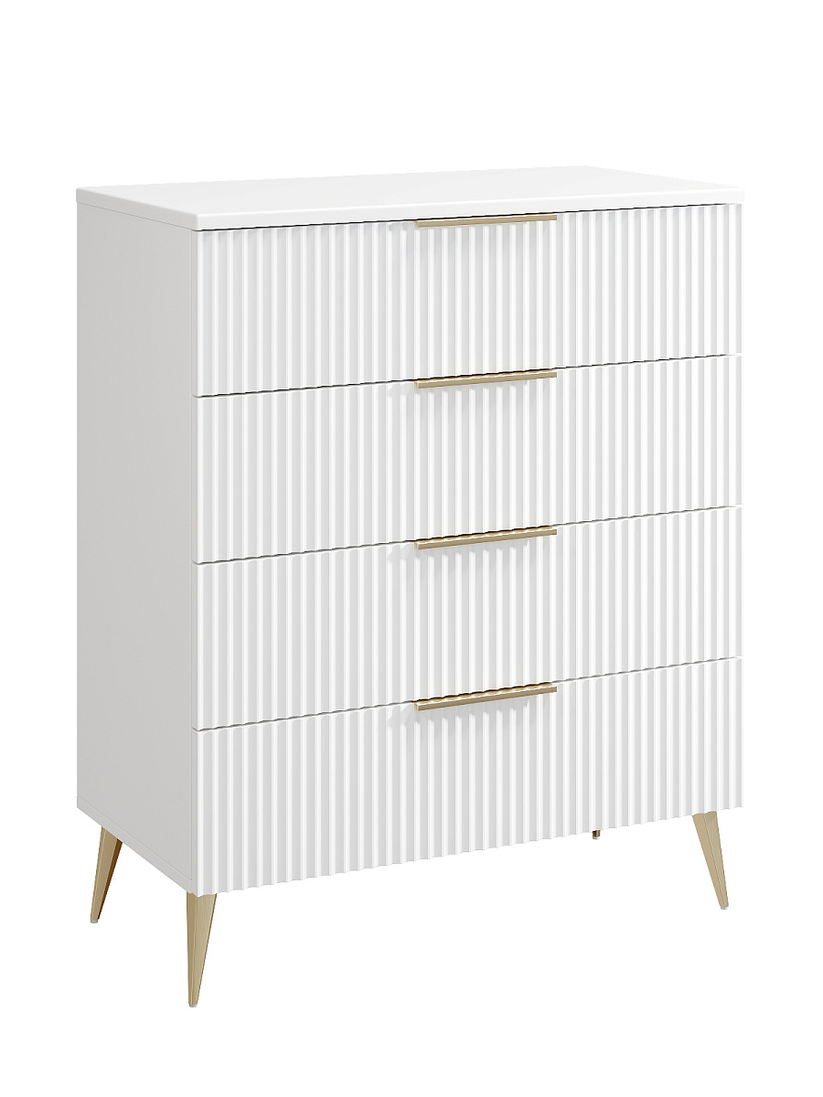 Комод Афина АФ-01 белый бриллиант/бланж