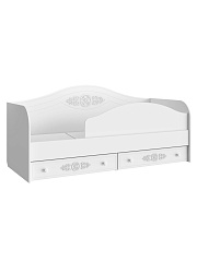 Кровать Ассоль АС-10 (2000х800) белое дерево