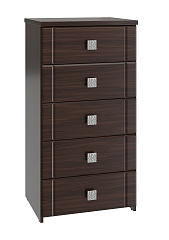 Комод Изабель ИЗ-51К орех темный