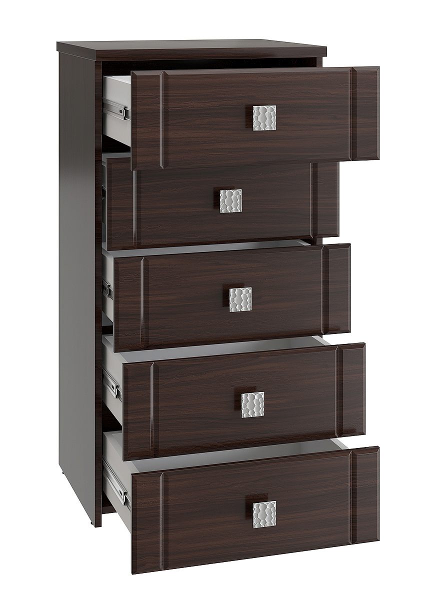 Комод Изабель ИЗ-51К орех темный
