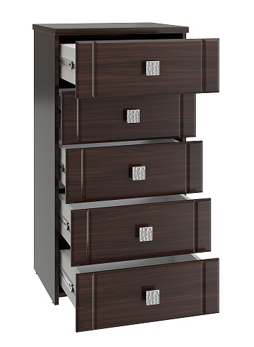 Комод Изабель ИЗ-51К орех темный