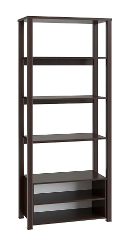 Стеллаж открытый Изабель ИЗ-62К орех темный