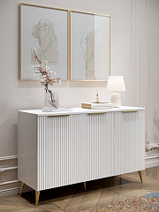 Комод Афина АФ-03 белый бриллиант/бланж