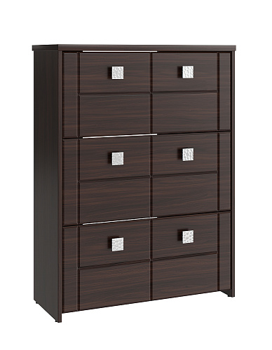 Шкаф под обувь Изабель ИЗ-55К орех темный