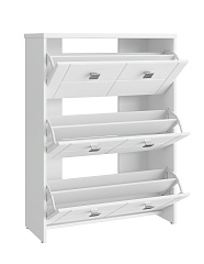 Шкаф под обувь Изабель ИЗ-55К белое дерево