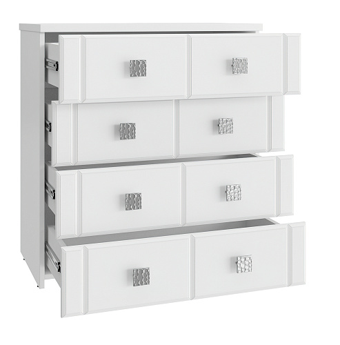 Комод Изабель ИЗ-50К белое дерево